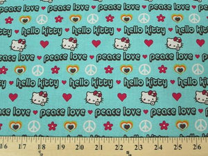Hello Kitty Peace Aqua Cotton HK-8