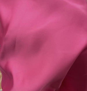 Dull Bridal Satin/Lamour Satin (peau de soie) FUCHSIA LIGHT Dye Lot 2