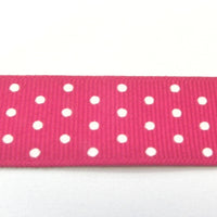 5/8" Grosgrain Ribbon W/Dots