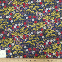 SWATCHES Blue/Green 100% Cotton Hawaiian Prints