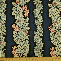 SWATCHES Blue/Green 100% Cotton Hawaiian Prints