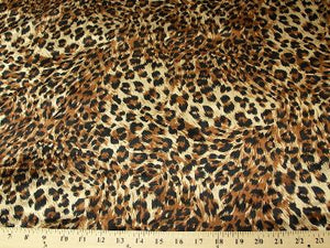 Jaguar Charmeuse Satin BROWN BLACK CH-4