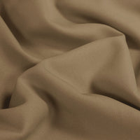 Khaki Poly Gabardine