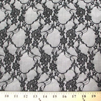 Circle Stretch Lace BLACK SL-20