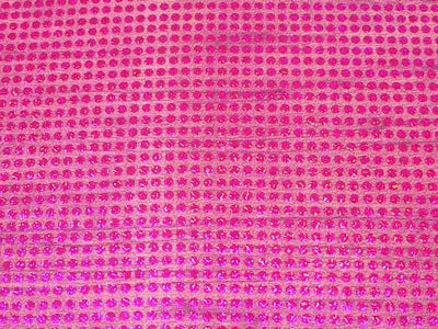 Large Hologram Confetti Dot Sequins FUCHSIA
