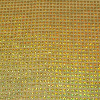Large Hologram Confetti Dot Sequins YELLOW GOLD