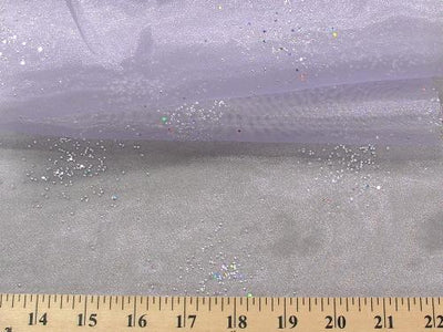 Sparkle Glitter Organza LAVENDER