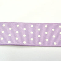 7/8" Grosgrain Ribbon W/Dots