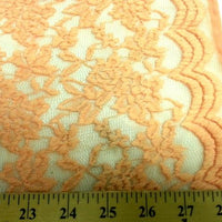 Jacquard Stretch Lace LIGHT PEACH