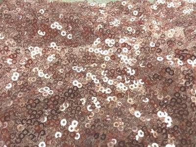 Embroidered Glitz Sequins MAUVE
