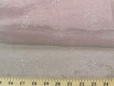 Sparkle Glitter Organza MAUVE
