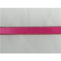 1/4" Gold Metallic Edge Satin Ribbon