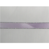 3/8" Silver Metallic Edge Satin Ribbon