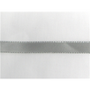 1/4" Silver Metallic Edge Satin Ribbon