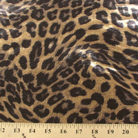 Gold Teal Black Jaguar Metallic Spandex SP-19