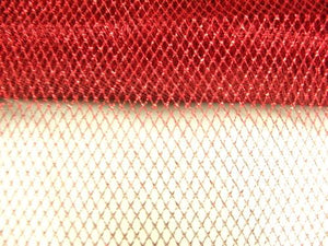 Metallic Mesh RED