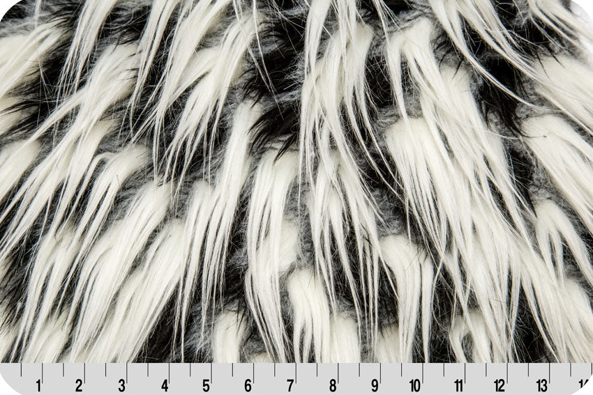 SWATCHES Striped Shaggy Fur