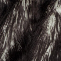 Long Pile Shaggy Fur CANDY SHAG BLACK MF-74