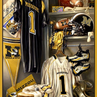 Premium Anti-Pill Missouri Locker Room Fleece Panel B44