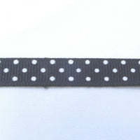 3/8" Grosgrain Ribbon W/Dots