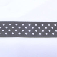 7/8" Grosgrain Ribbon W/Dots