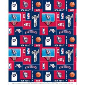 Anti-Pill New Jersey Nets Fleece B290