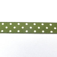 3/8" Grosgrain Ribbon W/Dots