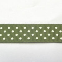 7/8" Grosgrain Ribbon W/Dots