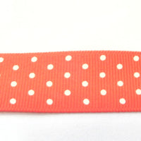 5/8" Grosgrain Ribbon W/Dots