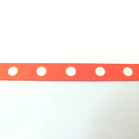 3/8" Grosgrain Ribbon W/Single Dots