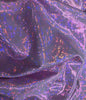 Metallic Hologram Foil Spandex PINK/WHITE