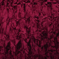 Poly Upholstery Crushed Velvet BURGUNDY CV-9