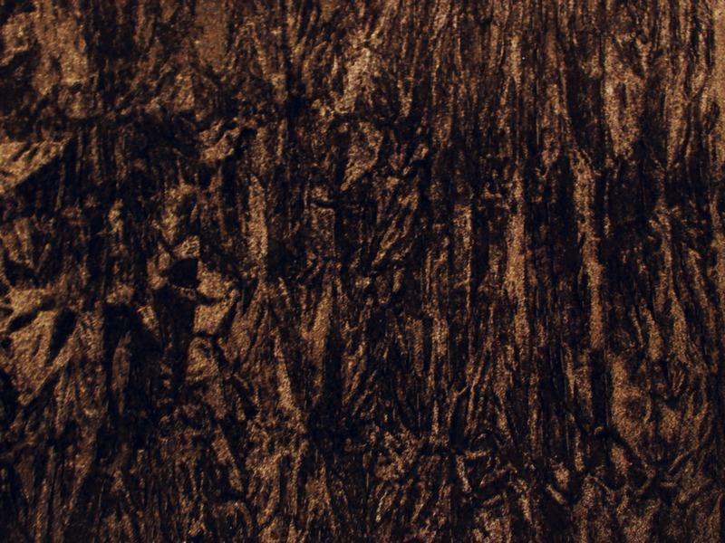 Poly Upholstery Crushed Velvet DARK BROWN CV-8