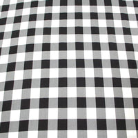 Poly Poplin Plaid BLACK