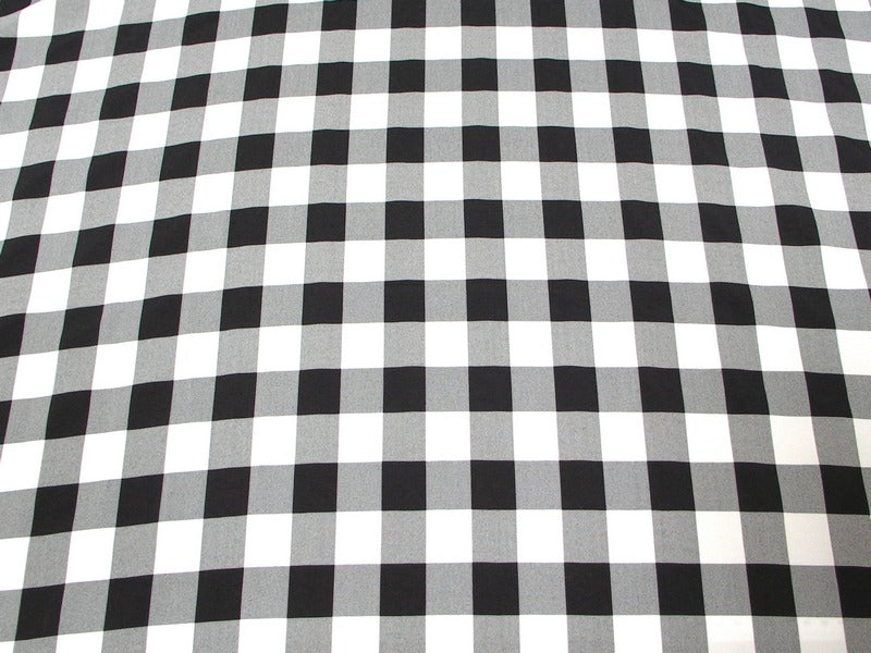 SWATCHES Poly Poplin Plaid