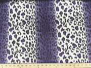 Purple Leopard Fleece 45