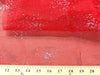 Sparkle Glitter Organza RED