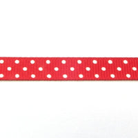 3/8" Grosgrain Ribbon W/Dots