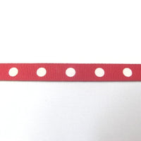 3/8" Grosgrain Ribbon W/Single Dots