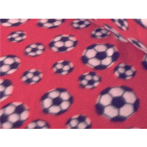 Soccer Red Fleece
