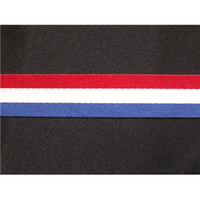 RWB Striped Ribbons 5/8" 7/8" 1 1/2" 3"