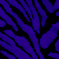 Zebra Royal Black Minky Fur