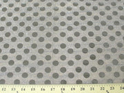 5/8" Confetti Dot Sequins SILVER