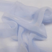 Chiffon 44 Inch Wide BABY BLUE DYE LOT 2