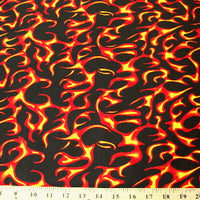 Red Flames Spandex SP-5