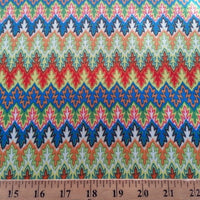 Floral Stripes Spandex SP-65