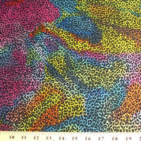 Rainbow Cheetah Spandex SP-28