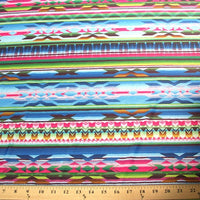 Aztex Spandex Stripes Blue SP-59