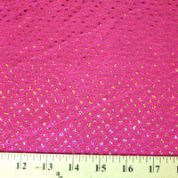 SWATCHES Circle Sequin Hologram Spandex