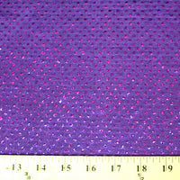 SWATCHES Circle Sequin Hologram Spandex